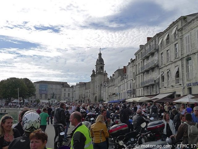 Manifestation à La Rochelle : mille motards sous les (...)