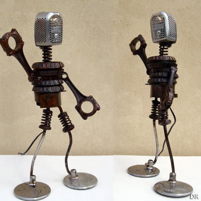 Mécanique et sculpture : Eddy Panger expose à Chatou