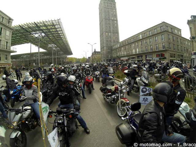 Manifestation à Amiens : 1.000 motards avec la FFMC (...)