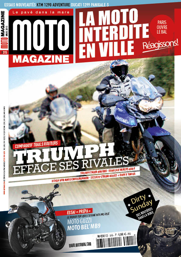 Moto Magazine n° 315 - Mars 2015