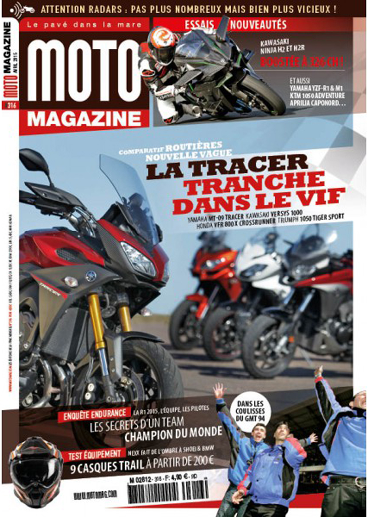En kiosque : le Moto Magazine d'avril 2015 vient de (...)