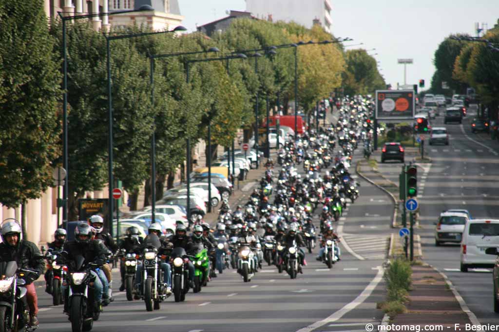 Manifestation FFMC à Bordeaux : 2.700 motards (...)