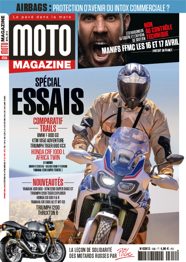 Moto Magazine n° 326 - Avril 2016