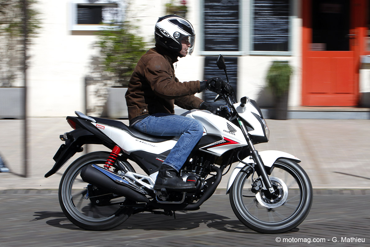 Honda CB125F : joindre l'agréable à l'utilitaire