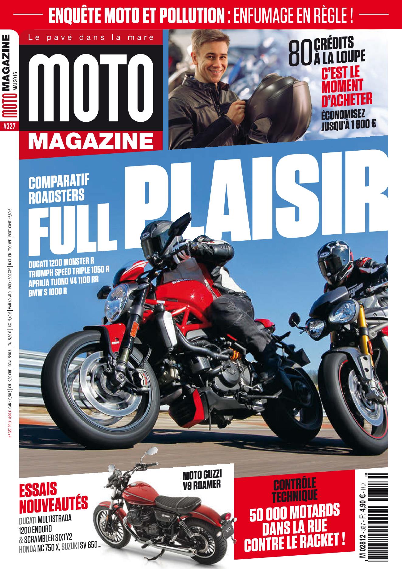 Moto Magazine n° 327 - Mai 2016