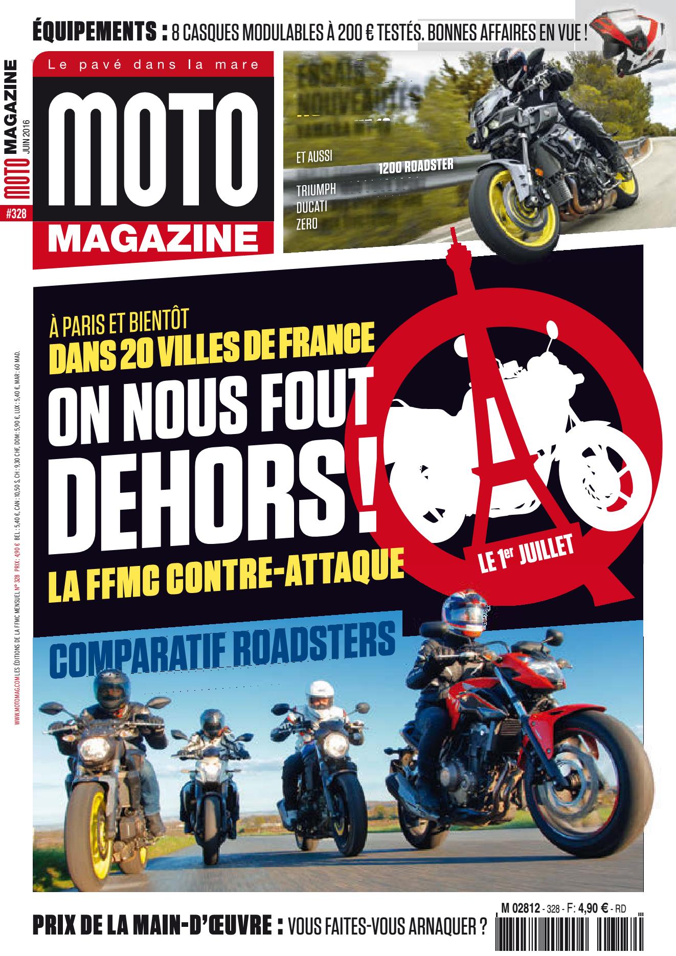 Moto Magazine n° 328 - Juin 2016