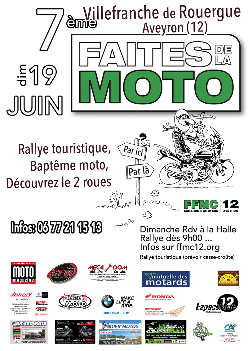 Faites de la Moto à Villefranche-sur-Rouergue (...)