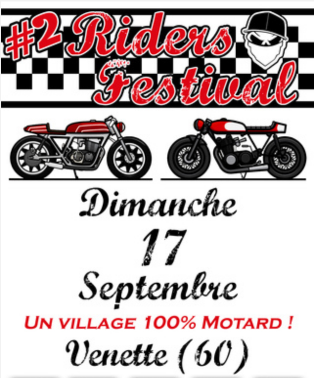 Moto préparée : #2 Riders festival à Venette (Oise)
