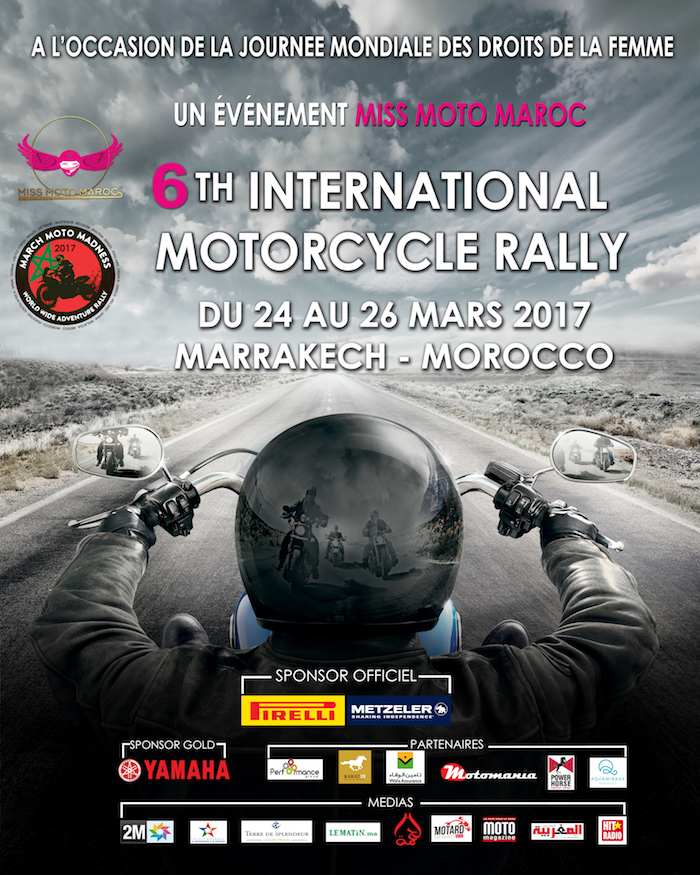 6e March Moto Madness au Maroc pour la journée de la (...)
