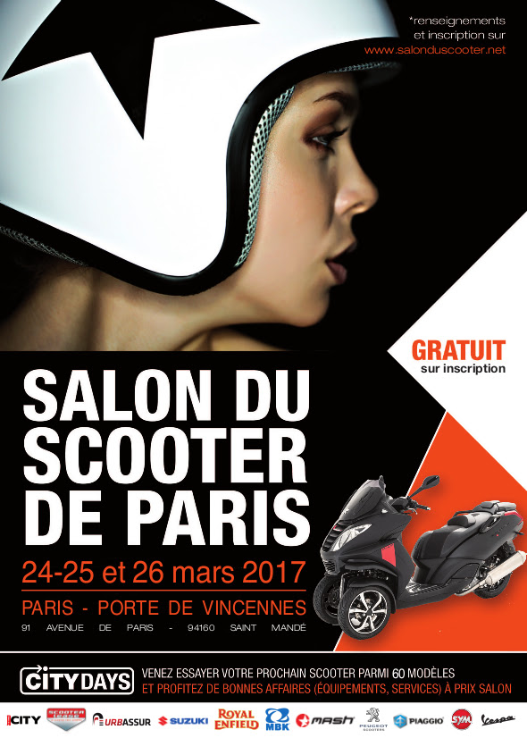 Salon du scooter à Paris