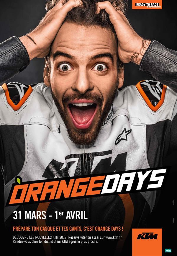 Les essais chez KTM avec les Orange Days du 31 mars au (...)
