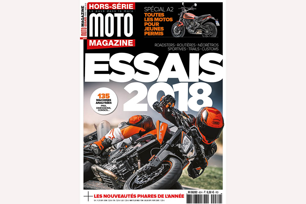 Le hors-série Essais 2018 de Moto Magazine est (...)