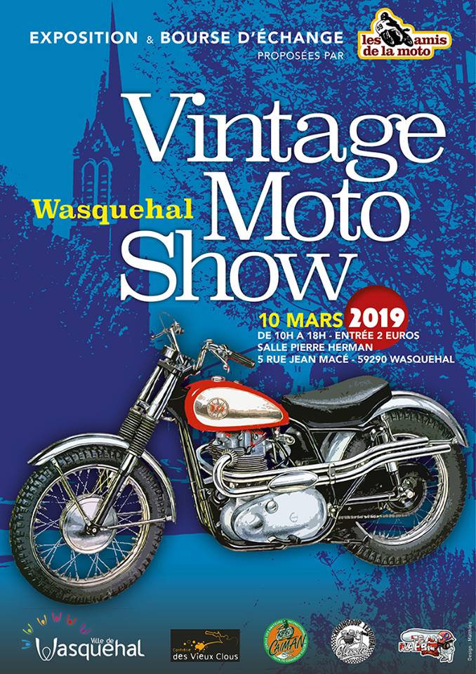 Salon Vintage moto show (Nord)