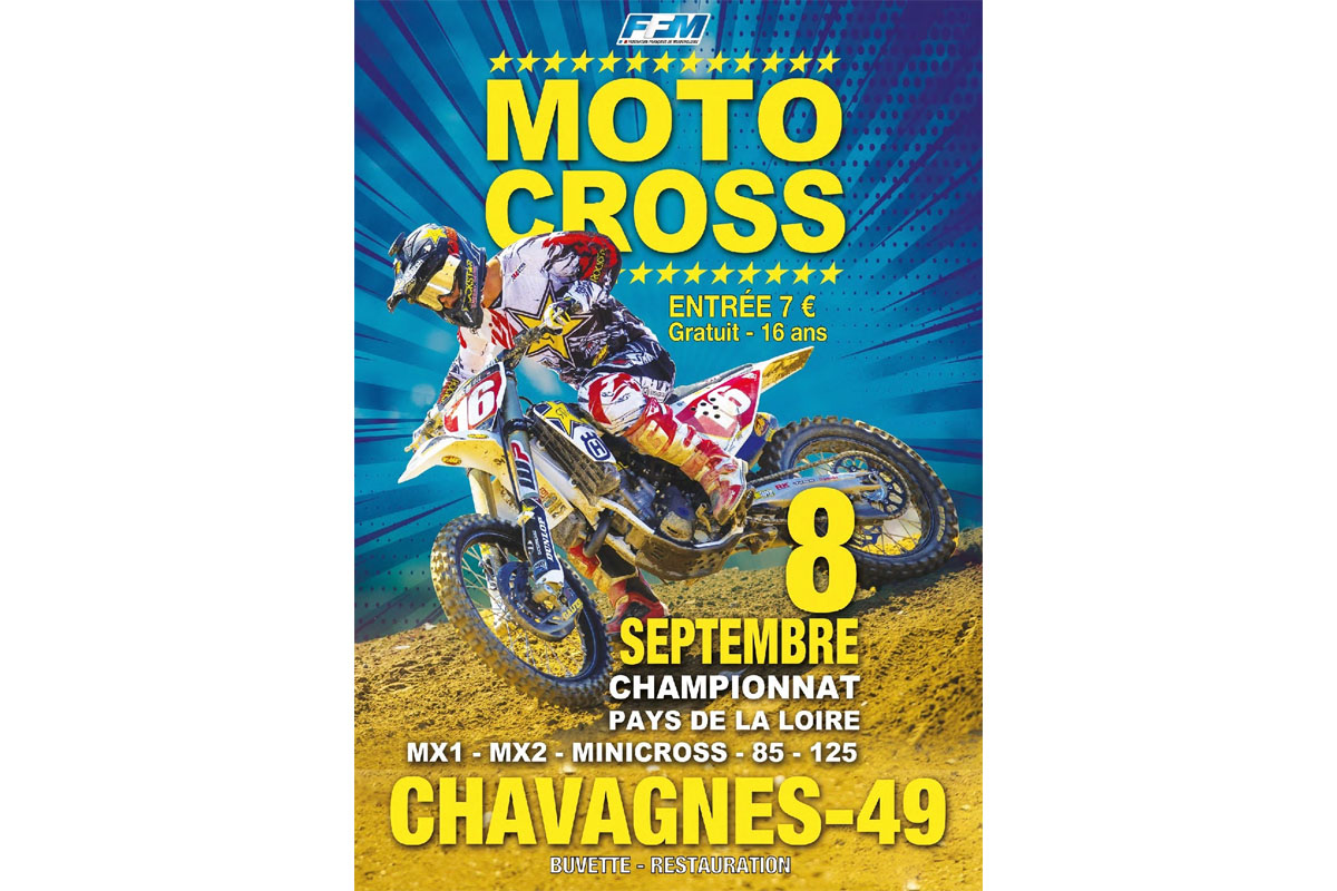 Motocross régional de Chavagnes-les-Eaux (Pays-de-la-Loire)