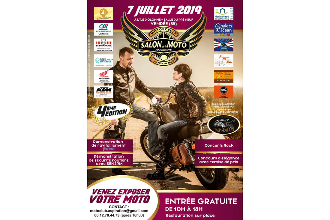 4e Salon de la moto ancienne de l'Île-d'Olonne (...)