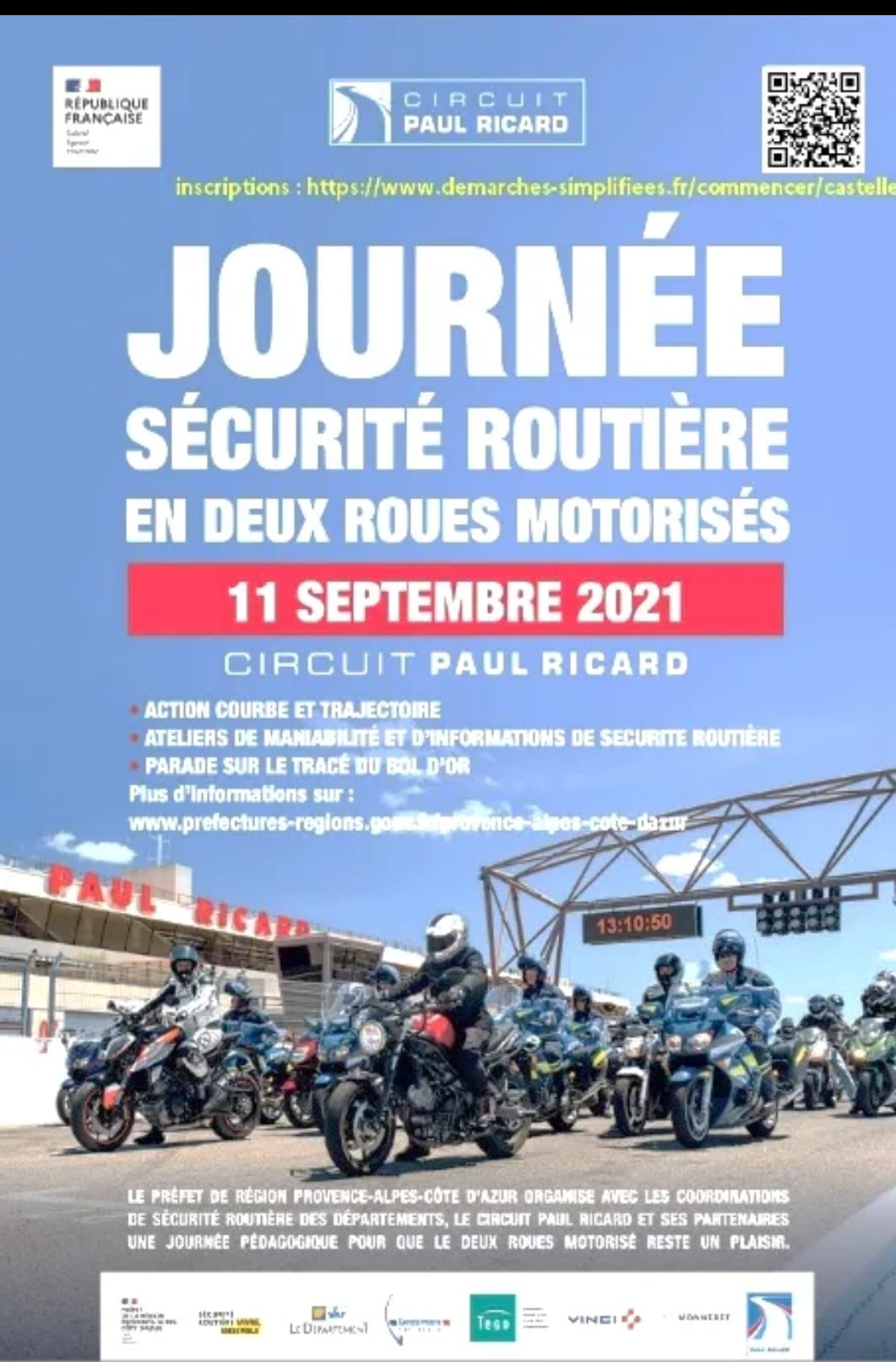 200 motards au circuit Paul Ricard pour une journée de (...)