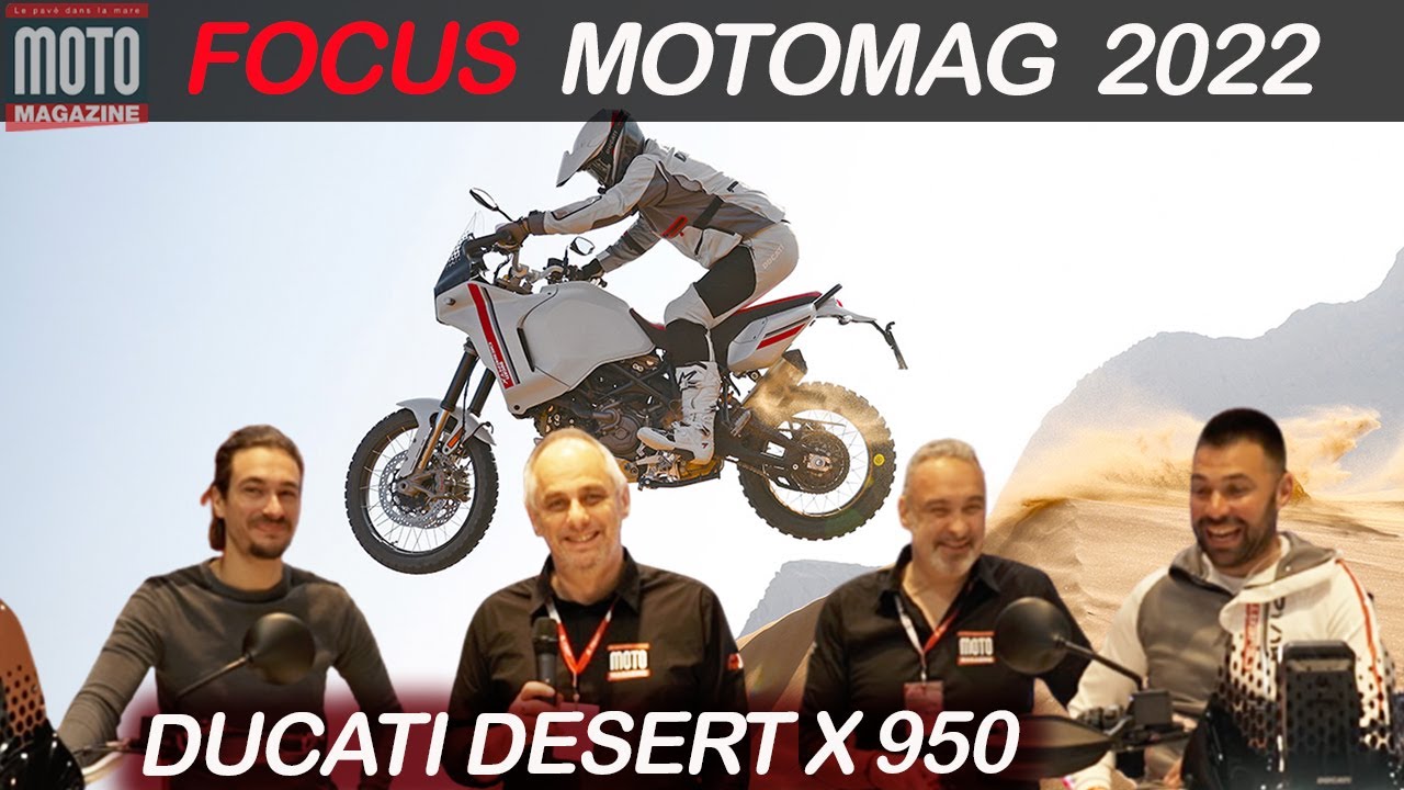 [VIDEO] La Ducati DesertX 950 en direct du Salon du 2 (...)