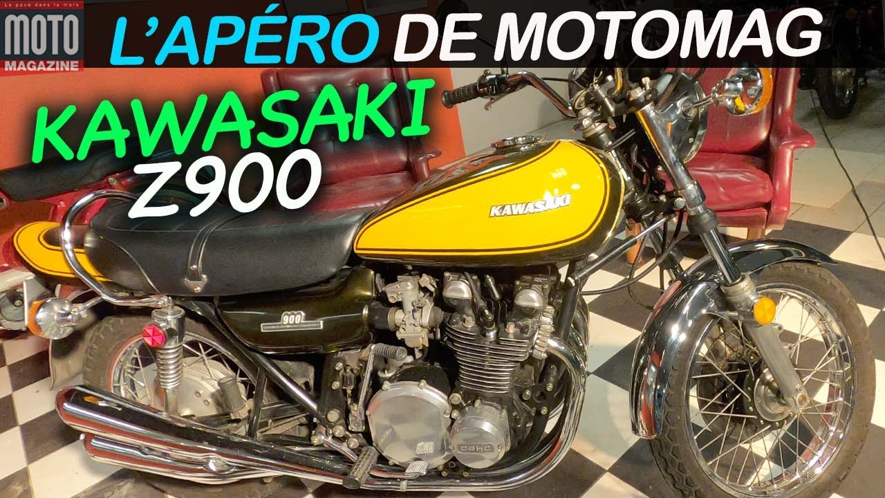 Tout sur la Kawasaki 900 Z1 : un apéro avec Motomag