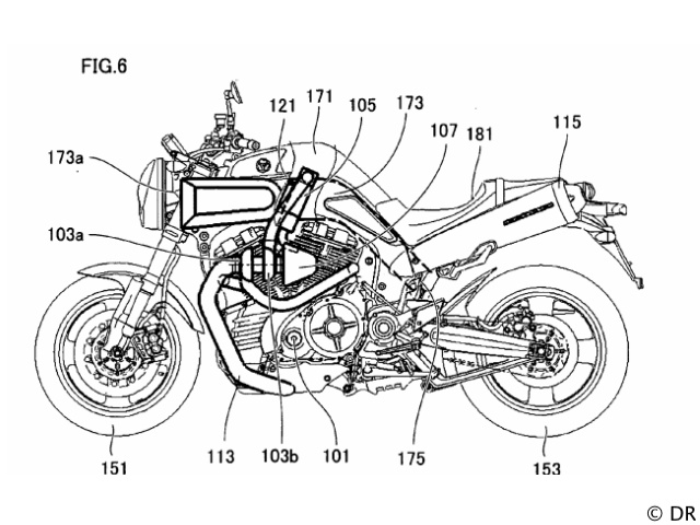 Yamaha : un brevet sur des motos tubo diesel (...)