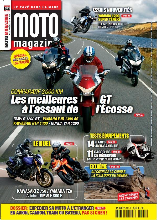Moto Magazine n° 269 - juillet/août 2010