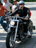 Justin Timberlake en Harley Davidson
