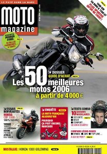 Moto Mag avril 2006 : la couv