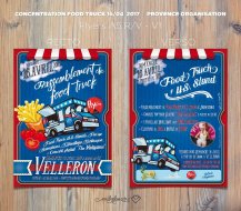 Rassemblement food-truck et moto à Velleron (84)