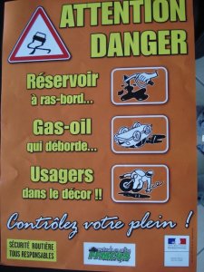 Opération anti gas-oil en Haute-Loire : 120 stations-services démarchées