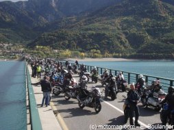Manifestation FFMC : 500 motards à Gap