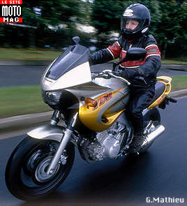 Essai Yamaha 850 TDM : position