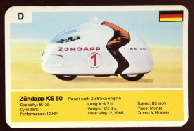 Une Zündapp KS50 sur le lac salé grâce au financement (...)