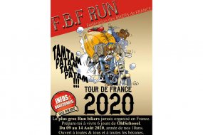 Run bikers Tour de France 2020