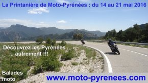 Découvrir les Pyrénées avec la Printanière du MC Moto (...)