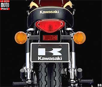 Kawasaki 650 W : selle loockée