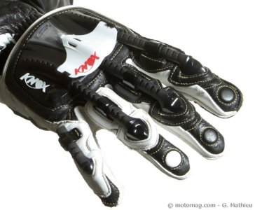 Gants Knox Handroid : protections articulées