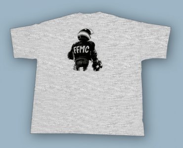 T-shirt FFMC gris (dos)