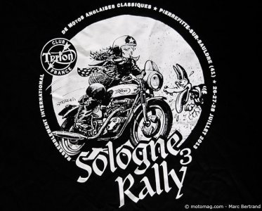 Rally Triton en Sologne : le ticheurte officiel