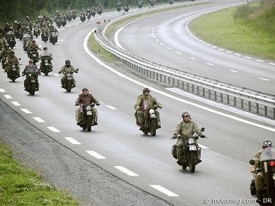 Les motos du 6 juin : 65 ans, sur la route