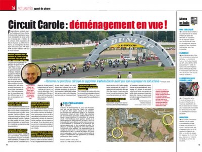 Moto Magazine 275 (mars 2011) : Carole déménage ?
