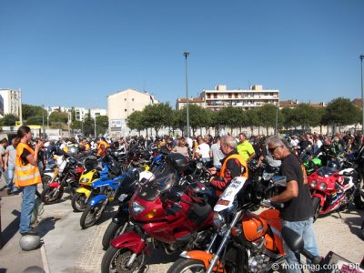 Anti-CT moto - Marseille : Naïs, oratrice de choc