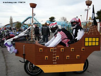 Carnaval moto (34) : le pirate 