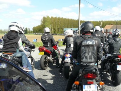 Bénédiction des motards à Gonnehem : file d’attente