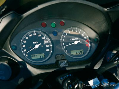 Honda CBF 600 S : tableau de bord