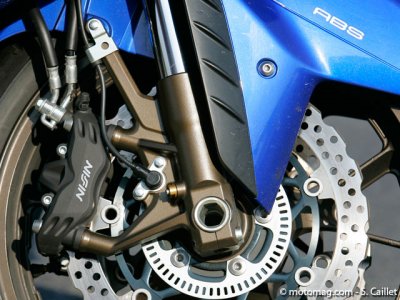 Kawasaki 1400 ZZR : freinage au top