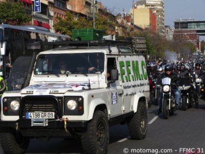 Manif moto à Toulouse (31) : les gros moyens