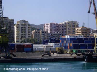 Voyage Albanie : ville portuaire