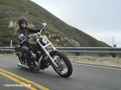 Harley Dyna Low Rider : garde au sol juste