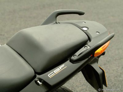 Honda 500 CBF : transport Baggagerie