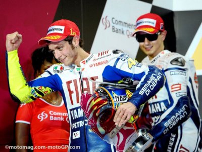MotoGP du Qatar : Rossi la gagne