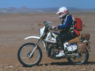 Essai Yamaha 125 DTLC : Paris-Dakar 1984